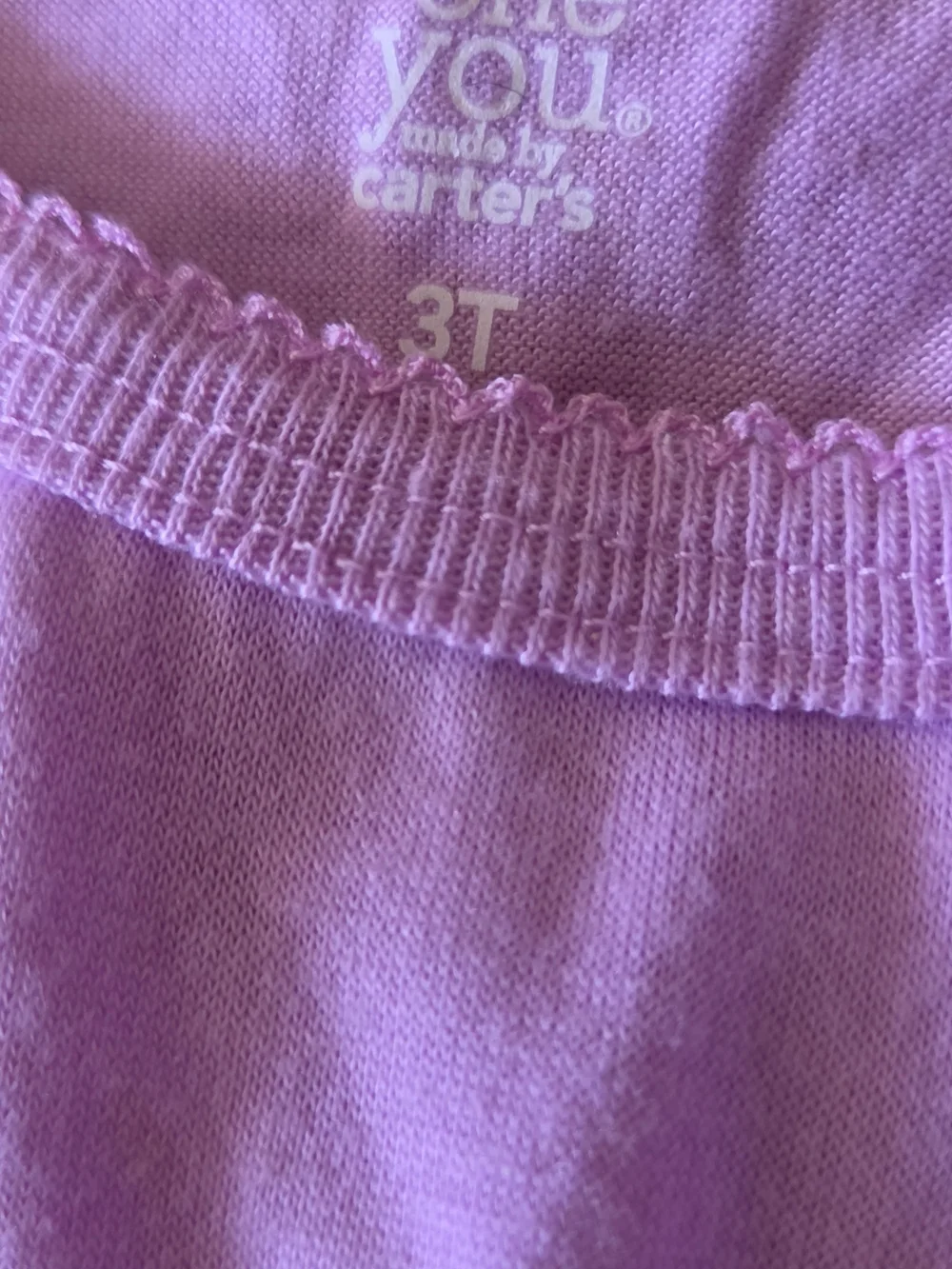 Carter's Lavender and Teal Castle Princess Pajama Set